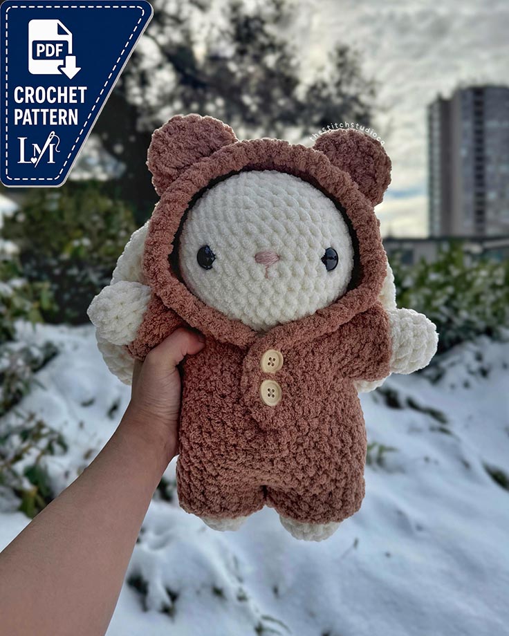 Pajama Bunny Crochet Pattern Ideas for Cozy Amigurumi 4